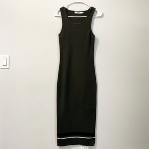 Tank top sweater dress